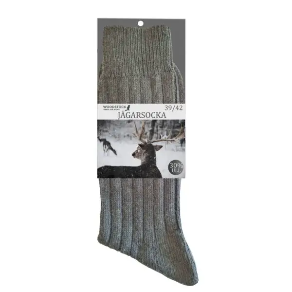 Jägarsocka ull 2-pack